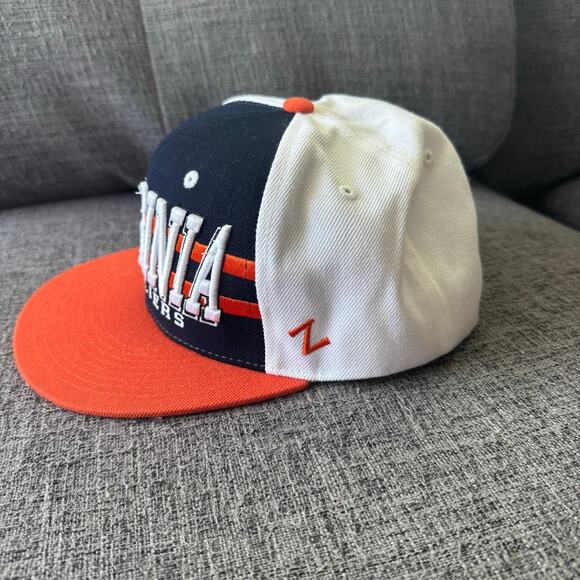 Virginia Cavaliers Hat Zephyr SnapBack Baseball Cap - Picture 2 of 6